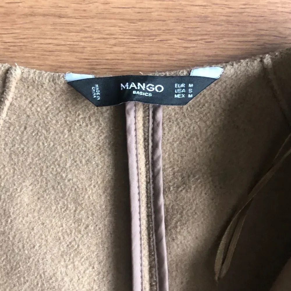 Mango oversized wool blend coat - Picture 6 of 13